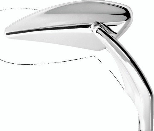 Performance Machine  Mirror Assy Right Torque - Chrome Photo - Primary