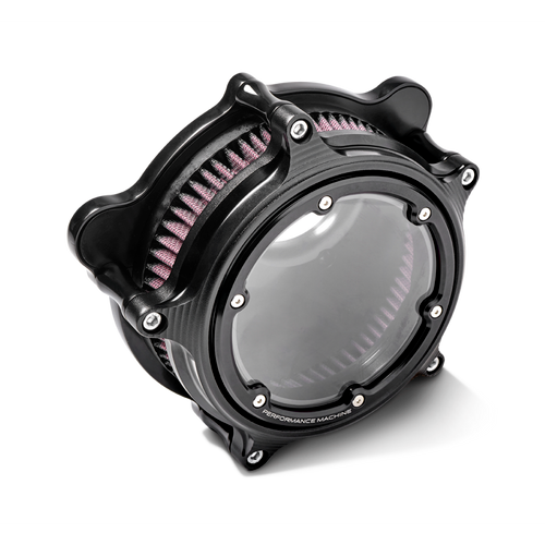 Performance Machine  Vision Air Cleaner W/Bezel - Black Ops - 0206-2159-SMB Photo - Primary