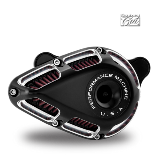 Performance Machine  Jet Air Cleaner - Contrast Cut Photo - Primary