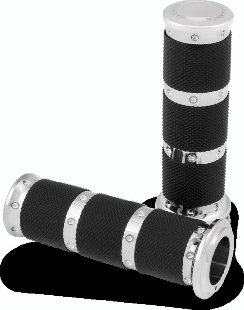 Performance Machine Handle Grip Set XLS - Chrome 0063-2086-CH Photo - Primary