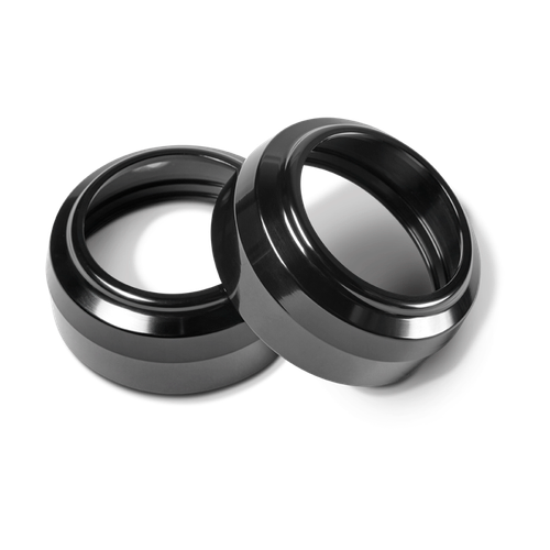 Performance Machine Clean Fork Dust Cap - Black Ano Photo - Primary