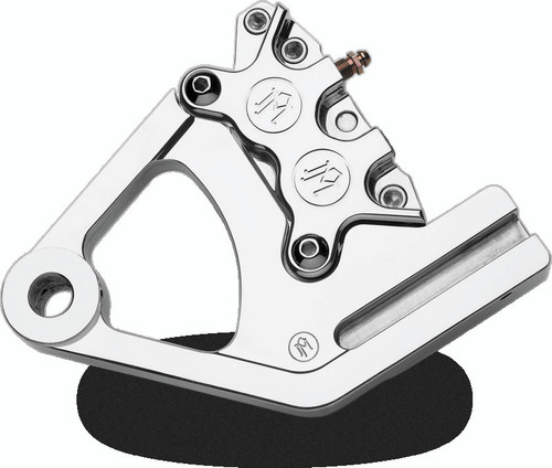 Performance Machine 00-06 FXST Softail Rear Brake - Chrome Photo - Primary Performance Machine 00-06 FXST Softail Rear Brake - Chrome Photo - Primary