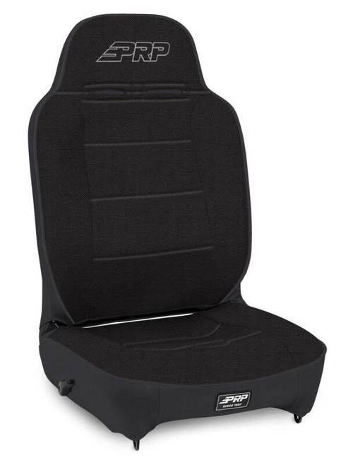 PRP Enduro High Back Reclining Suspension Seat (Passenger Side) - All Black Photo - Primary