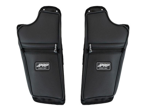 PRP Seats 2016+ Polaris General Front Lower Door Bags w/Knee Pad - Pair Photo - Primary