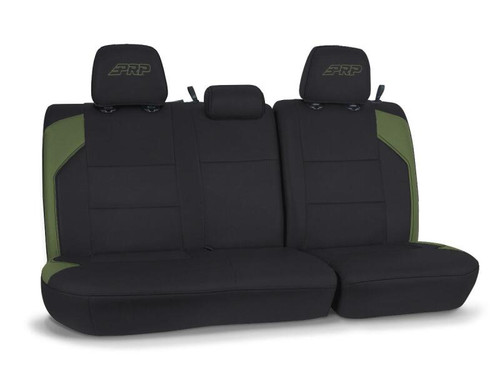 PRP 16-23 Toyota Tacoma Rear Bench Cover - Black/Olive Green Photo - Primary