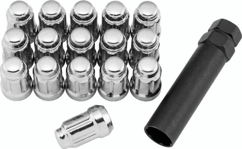 QuadBoss Spline Lug Nuts M12x1.50 75mm Chrome - 608598 User 3
