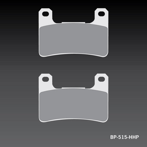 Renthal 08+ Kaw ZX1000/Versys 1000/ 04+ Suz GSX-R6-1000/Hayabusa/V-Strom Frt Sports Brake Pads - BP-515-HHP Photo - Primary
