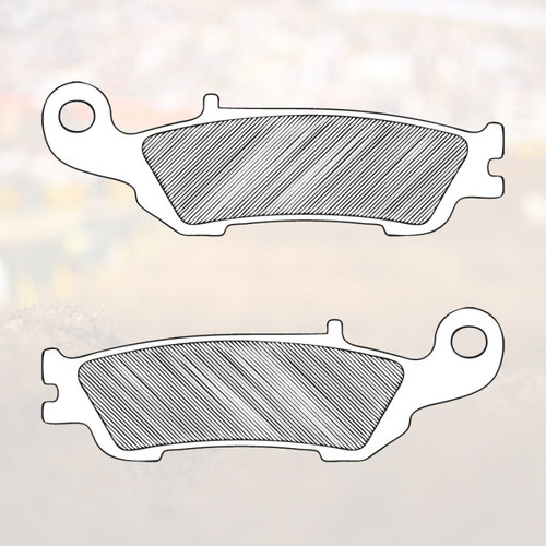 Renthal 07+ Yamaha YZ125-450/ WR250-450 Front Works Brake Pads - BP-106 Photo - Primary