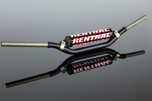 Renthal 09-12 KTM SX/SX-F/ 06-13 Suzuki RM/RMZ/ 18-21 Yamaha YZ-F 7/8 Twinwall Handlebar - Black - 991-01-BK-07-185 User 1