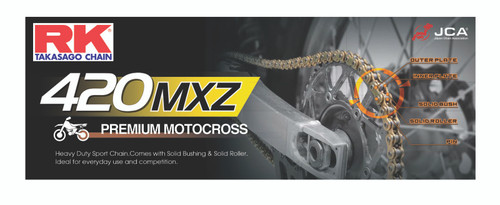 RK Chain 420MXZ-126 - Natural - 420MXZ-126 User 1