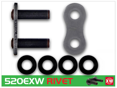 RK Chain 520EXW Rivet Link - Natural - 520EXW-RL User 1