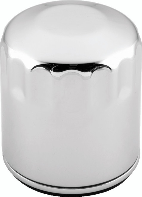 S&S Cycle 99-18 BT/2017+ M8/X-Wedge Chrome Oil Filter - 12 Pack - 310-0242 Photo - Primary