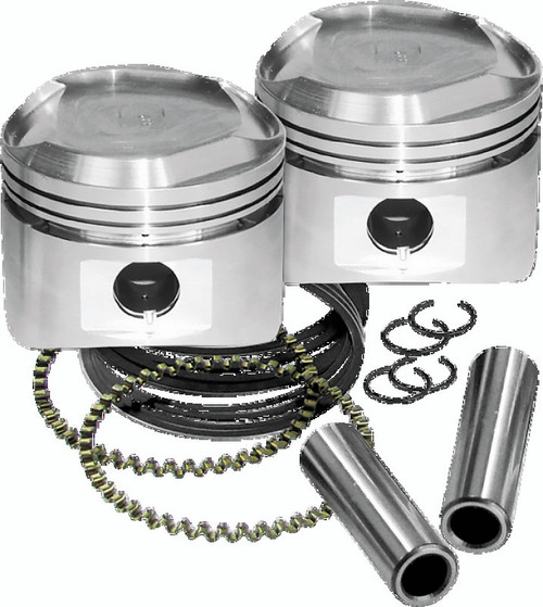 S&S Cycle 84-99 BT w/ Super Stock Heads 80in Pistons - Standard Plus .010in - 92-2027 Photo - Primary