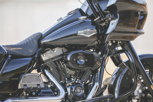 S&S Cycle 17-23 M8 Touring/18-23 BT Stealth Air Cleaner Kit w/ Black Tribute Cover - 170-0598A User 1