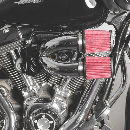 S&S Cycle 08-16 Touring Intake Runner Induction Kit - Chrome - 170-0636A Photo - Primary