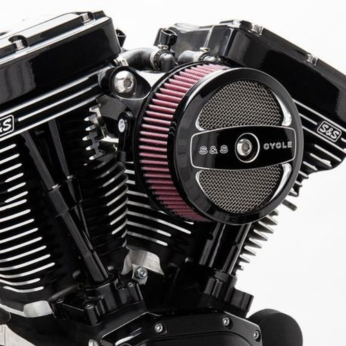 S&S Cycle 01-15 Fuel-Injected Softail Models Stealth Air Cleaner Kit w/ Air 1 Cover - 170-0478 Photo - Primary