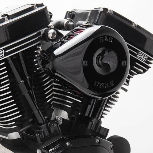 S&S Cycle 01-15 Fuel-Injected Softail Models Stealth Air Cleaner Kit - 170-0442 Photo - Primary