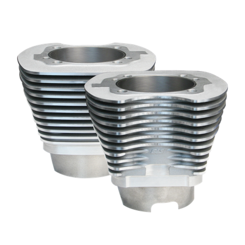 S&S Cycle 07-16 BT 11 Fin 4-1/8in Bore Cylinder Set For 117in & 117in Dish Hot Set Up Kit - Silver - 910-0231 User 1