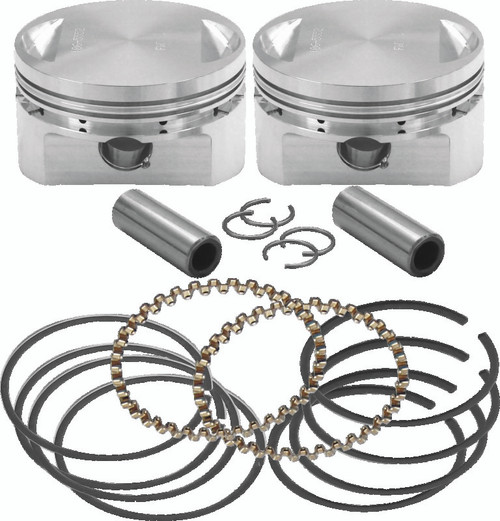 S&S Cycle 84-99 BT 3-1/2in .010in Bore Forged Stroker Piston Kit - 106-5555 Photo - Primary