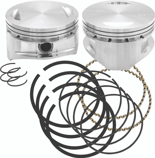 S&S Cycle 84-99 BT 4in x 4-1/2in Piston Set - .010in - 92-1411 Photo - Primary