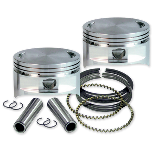 S&S Cycle 84-99 BT 4in x 4-1/2in Piston Set - Standard - 92-1410 User 1