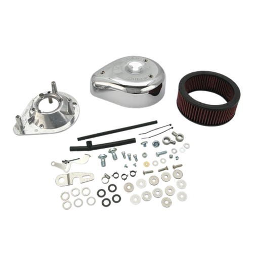 S&S Cycle 04-16 Sportster Models Teardrop Air Cleaner Kit for Super E/G Carb - 17-0428 User 1