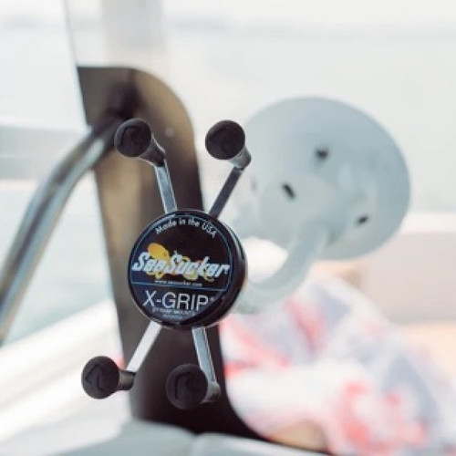 SeaSucker Flex-X Phone Mount - White - EL6013W-6 User 1