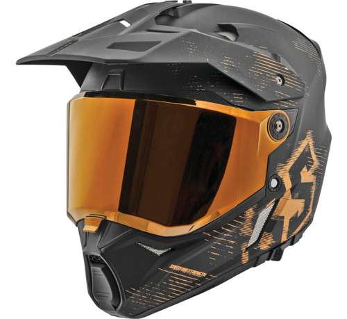 Speed and Strength SS2600 Fame and Fortune Helmet Black/Gold - XL