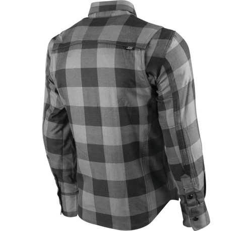 Speed and Strength True Grit Armored Moto Shirt Grey - 4XL - 889737