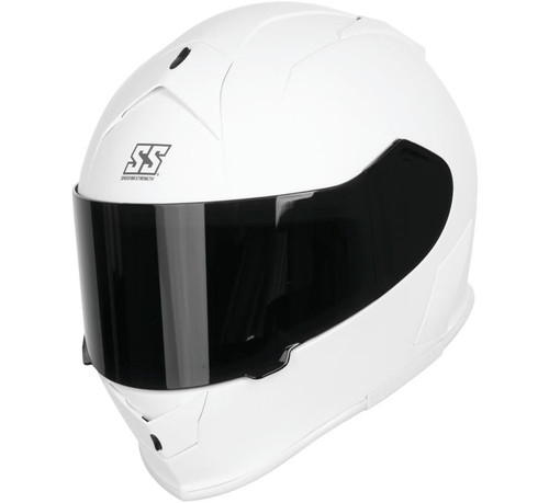 Speed Helmet and Strength SS900 Solid Speed Helmet Matte White - Medium