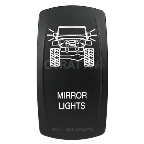 Spod JK Mirror Lights Rocker Switch - VVPZCJK-A5L Photo - Primary