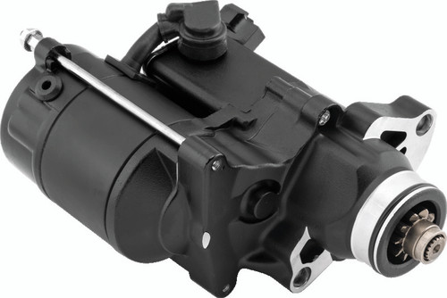 Twin Power 07-17 Big Twins +06 Dyna Exc M8 1.4 Kw Starter Black Replaces H-D 31618-06A Photo - Primary