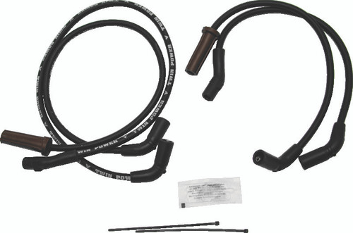 Twin Power 17-Up M8 Touring Models Black Ignition Wire Set Photo - Primary