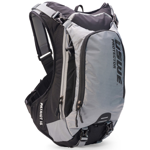USWE Patriot MTB Protector Pack 15L - Grey/Black Photo - Primary