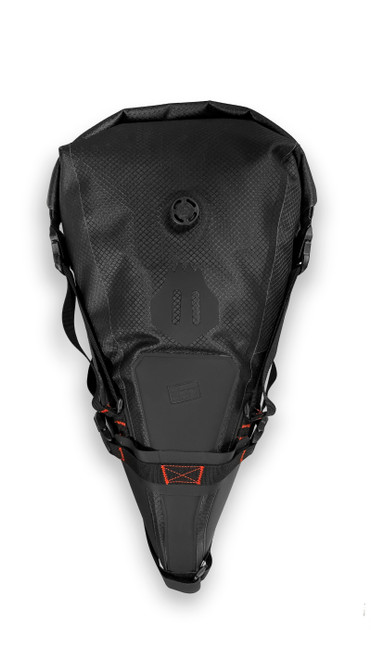 USWE Roll-Top Saddle Bag - Black Photo - Primary