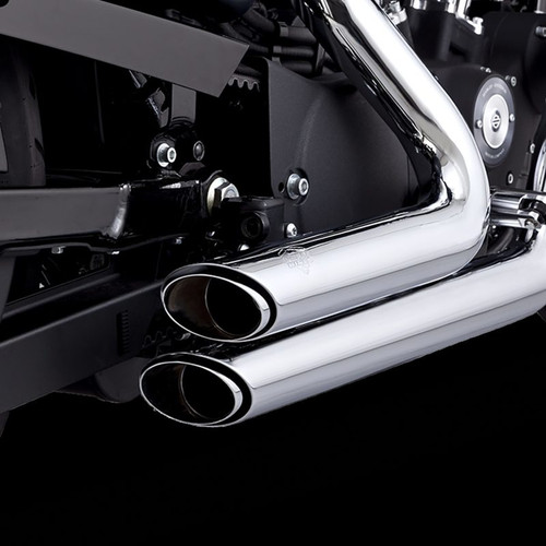 Vance & Hines 12-17 Harley Davidson Softail Shortshots Staggered PCX Full System Exhaust User 1