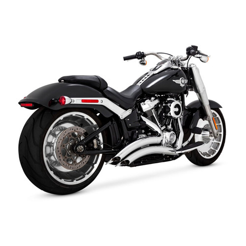Vance & Hines HD Softail 86-09 Big Radius 2-2 Chrome Full System Exhaust - 26079 Photo - Primary
