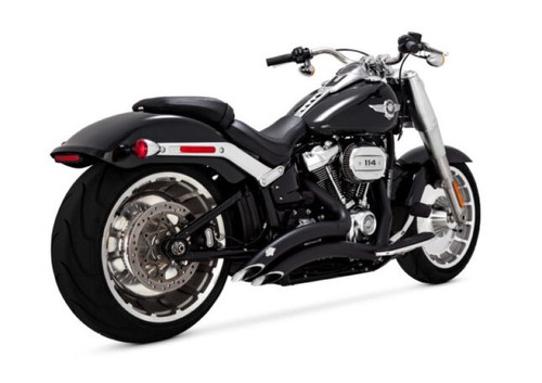 Vance & Hines HD Ftby/Brkout 18-22 Br 2-2 Black PCX Full System Exhaust User 1