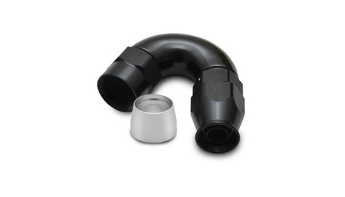 Vibrant -6AN 150 Degree Hose End Fitting for PTFE Lined Hose - 28506 Photo - Primary