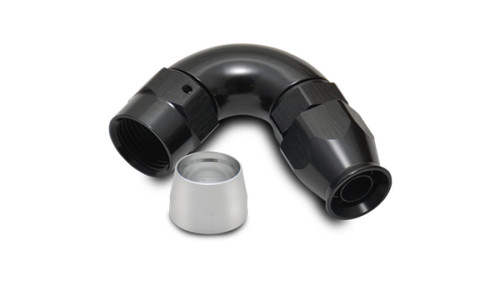 Vibrant -10AN 120 Degree Hose End Fitting for PTFE Lined Hose - 28210 Photo - Primary