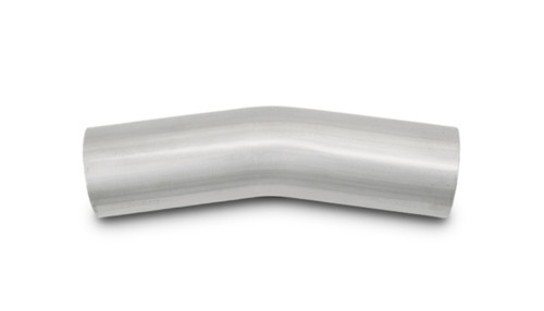 Vibrant 2.25in O.D. T304 SS 15 deg Mandrel Bend 5in x 5in leg lengths (3.375in Centerline Radius) - 13128 Photo - Primary