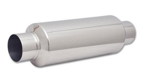 Vibrant SS Resonator (Standard Design) 3in inlet/outlet x 18in long w/ 5in OD resonator body - 17950 Photo - Primary