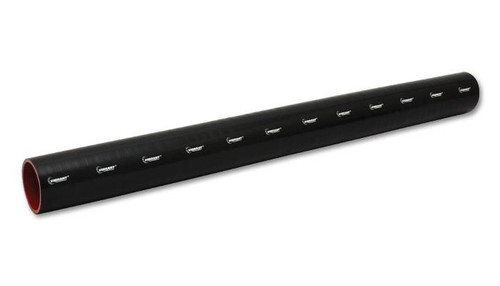 Vibrant 4 Ply Reinforced Silicone Straight Hose Coupling - 2.25in I.D. x 36in long (BLACK) - 2709 Photo - Primary
