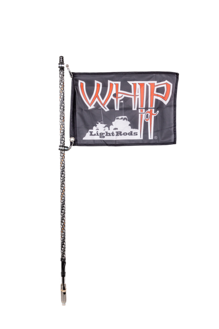Whip It 3Ft Blk Bt Rgb Chase Light Rod