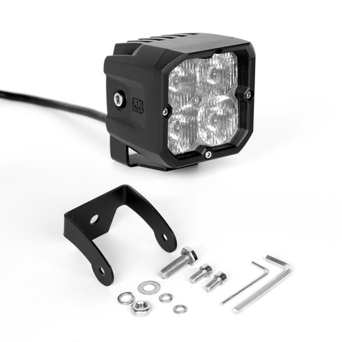 XK Glow XKchrome 20w LED Cube Light w/ RGB Accent Light - Fog Beam User 1
