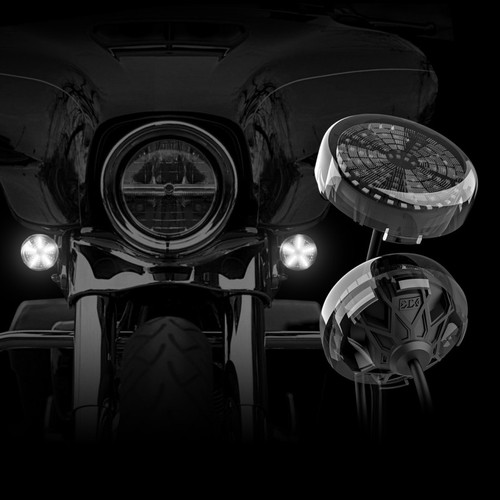 XK Glow Pro Series MotoTurnz - 1157 Bullet Style Front User 1