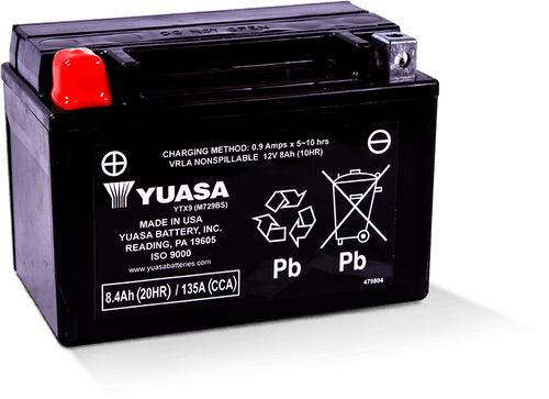 Yuasa YTX9 Maintenance Free AGM 12 Volt Battery User 1