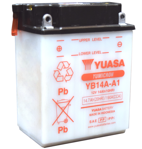 Yuasa YB14A-A1 Yumicron CX 12 Volt Battery User 1