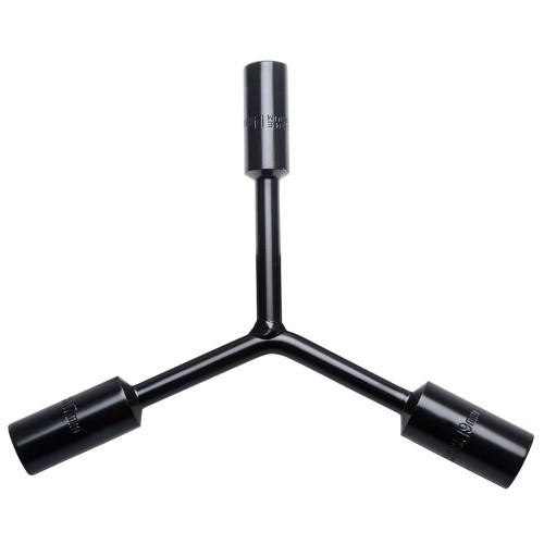 Tusk 3-Way Lug Nut Wrench 14mm, 17mm, 19mm 1277000002 Tusk 3-Way Lug Nut Wrench 14mm, 17mm, 19mm 1277000002