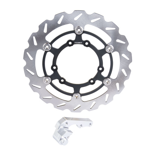 HONDA CRF250R 15-18 Tusk Oversized Floating Typhoon Brake Rotor Kit, Front 270mm